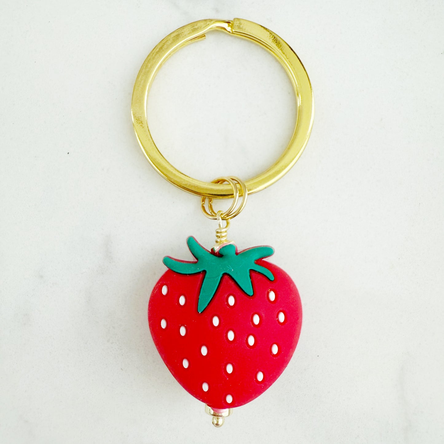 Strawberry Keychain