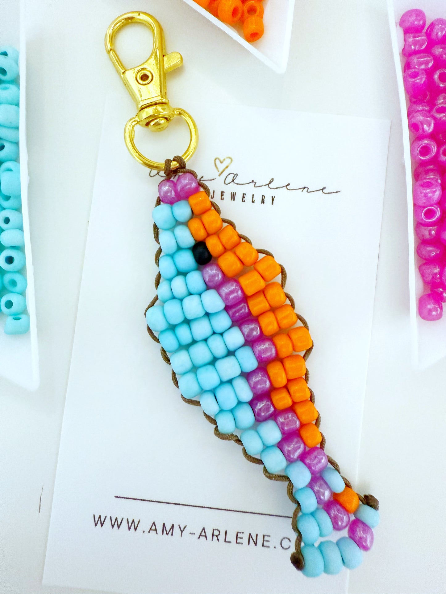 Finley Fish Keychain