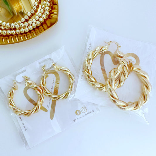 Twist Hoops